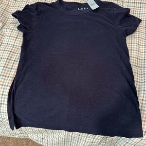 LOFT Navy Blue T-Shirt